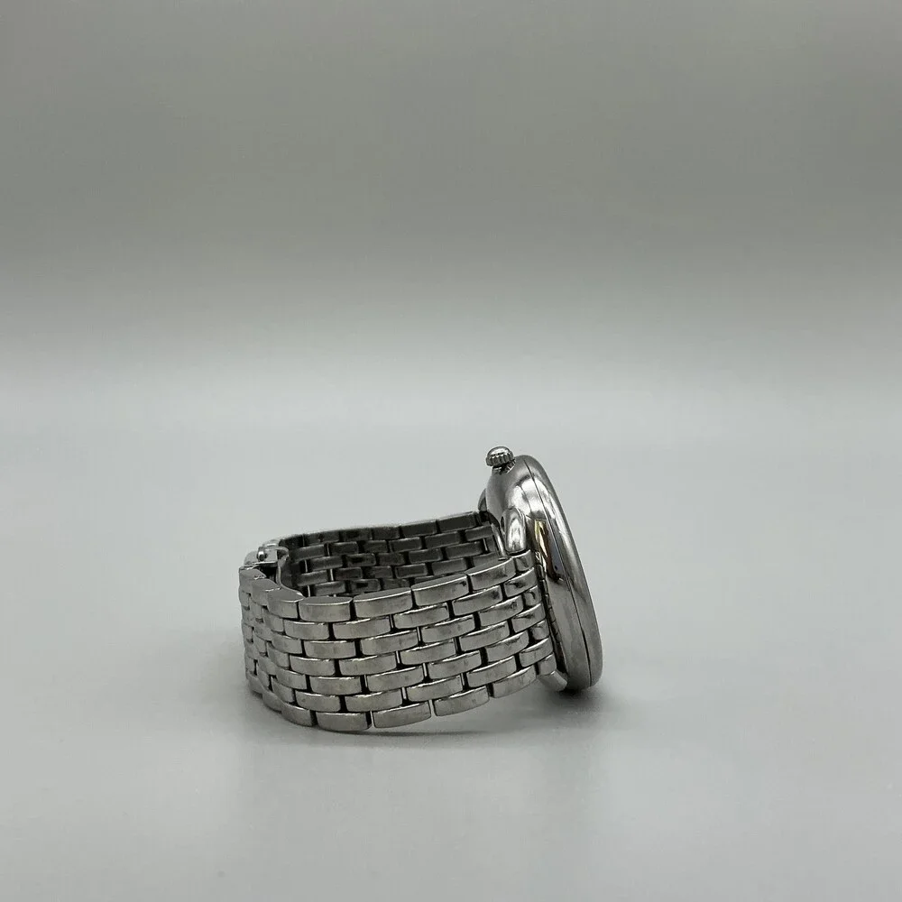 Fossil Tailor Womens Watch 34mm Silver Tone Stainless ES3712 New Battery 6